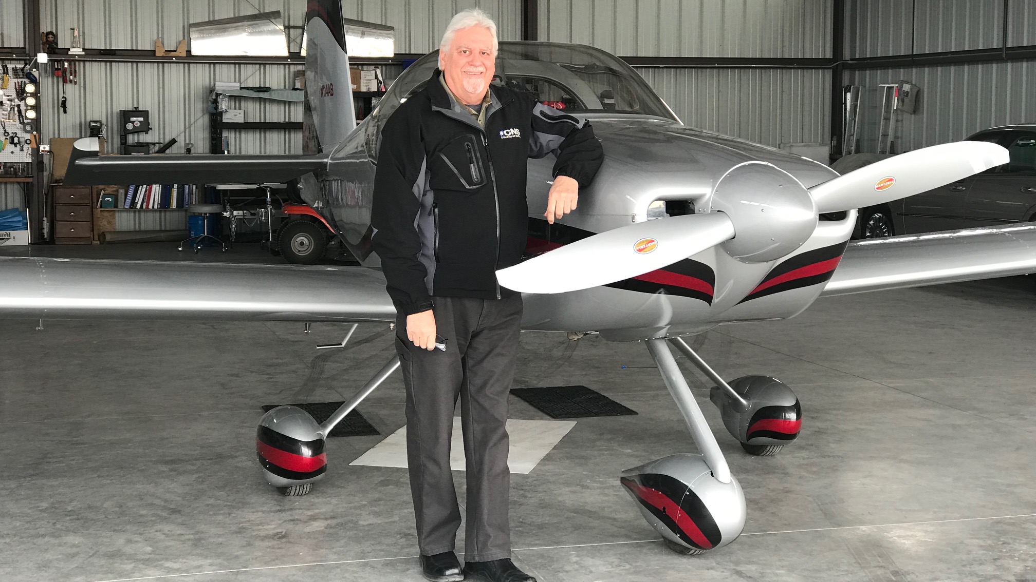 Bernie Hartnell’s passion meets creativity and results in building an aircraft