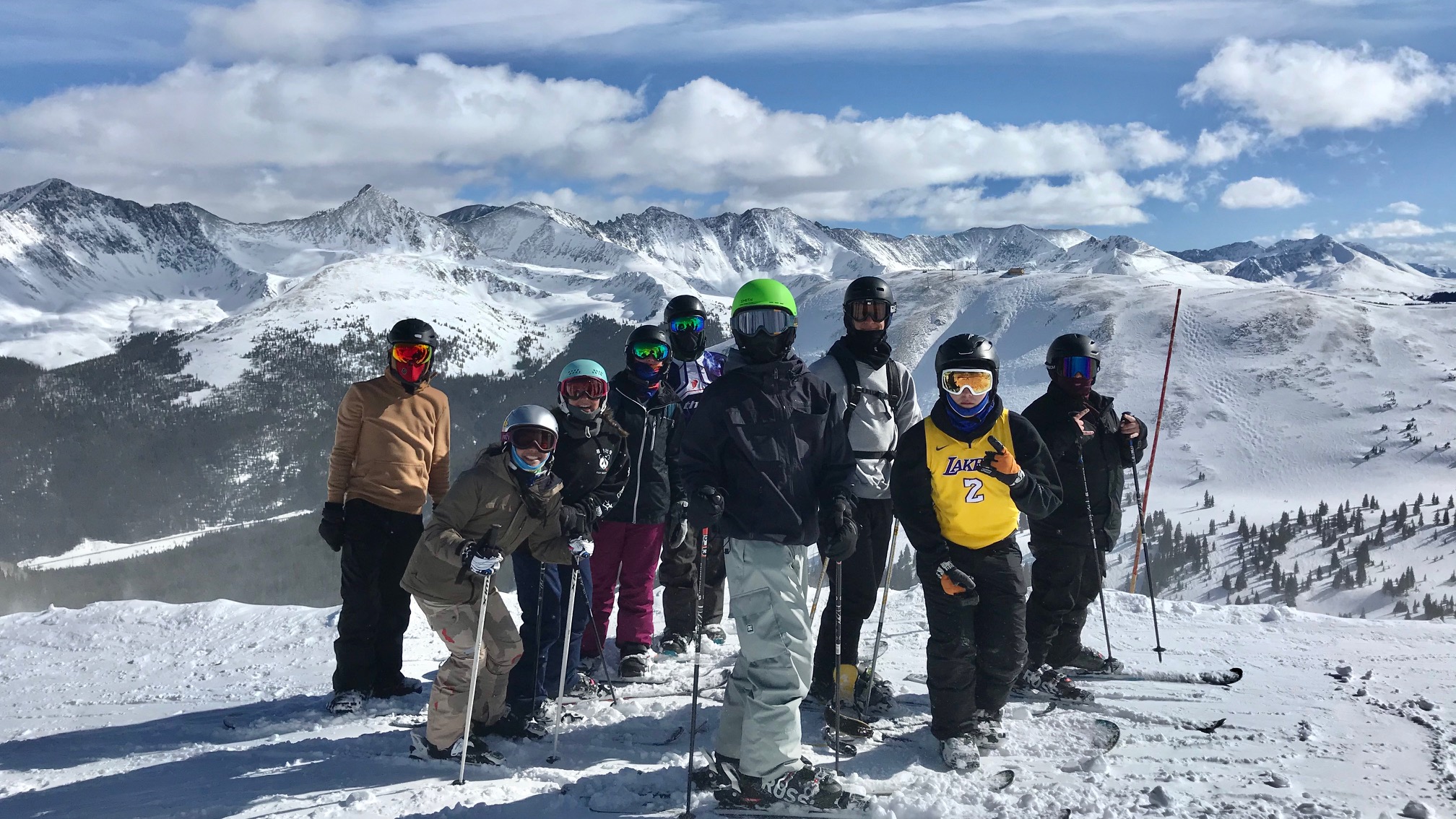 Campion students enjoy Colorado winter fun with skiing on three mountains