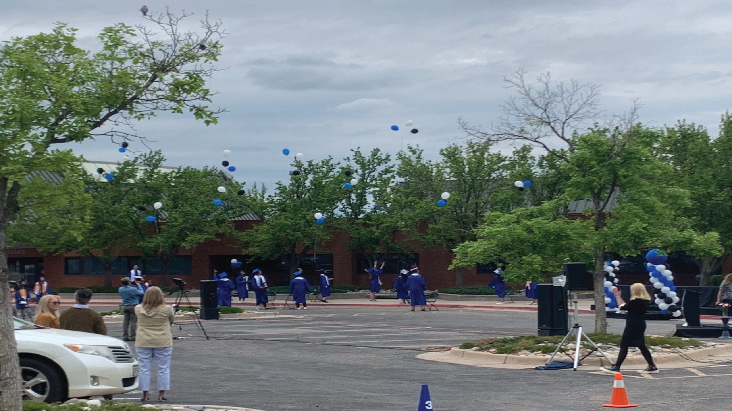 TOGETHER, BUT SEPARATE AT MILE HIGH ACADEMY GRADUATION CELEBRATIONS