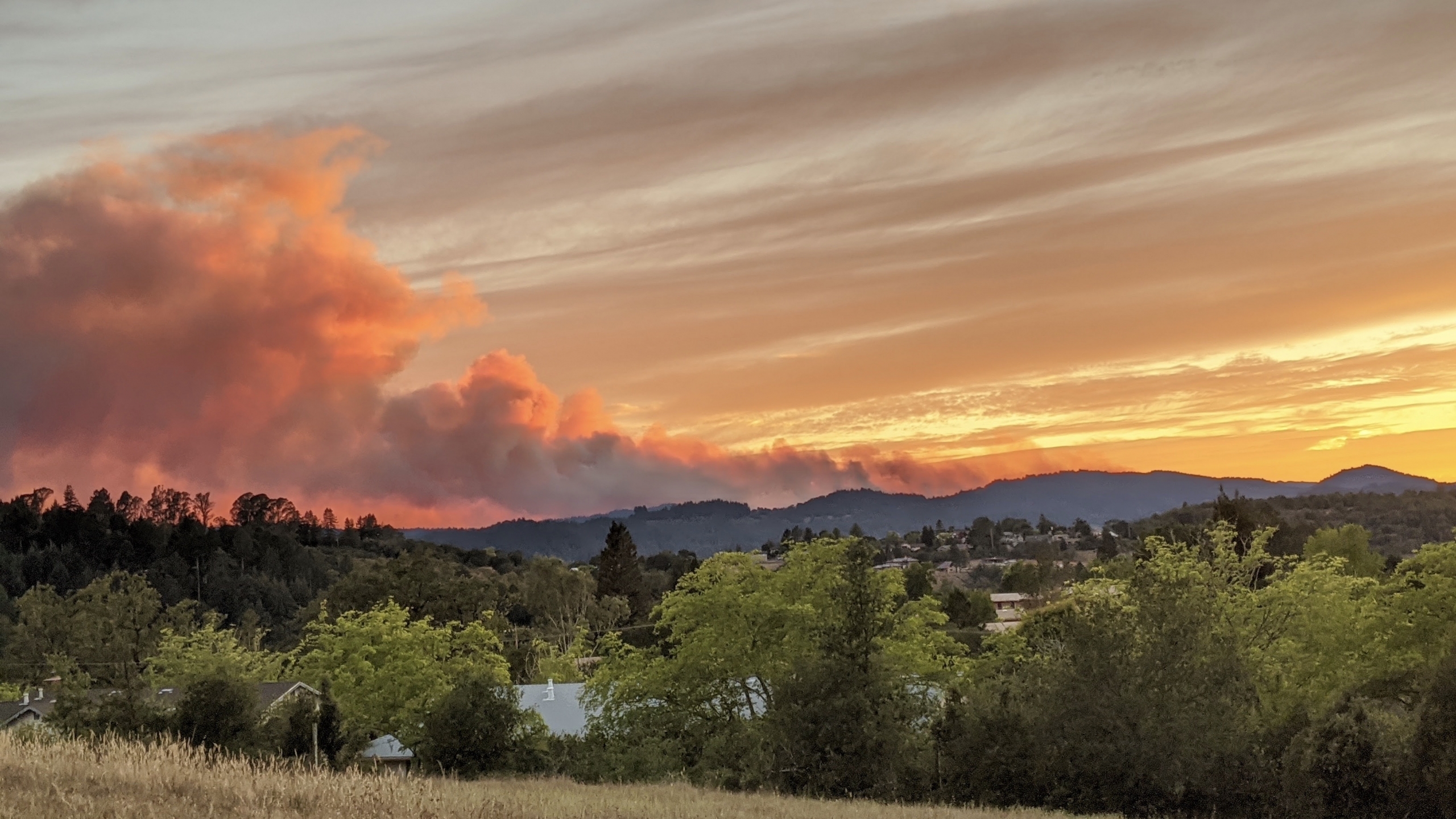 Wildfires Near Pacific Union College and St. Helena Hospital Force Evacuations