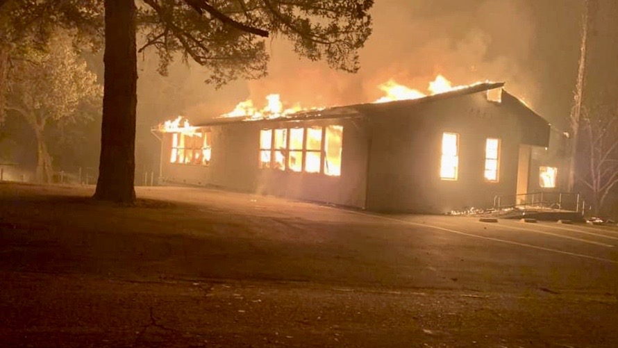 Fire destroys homes and communities near Pacific Union College