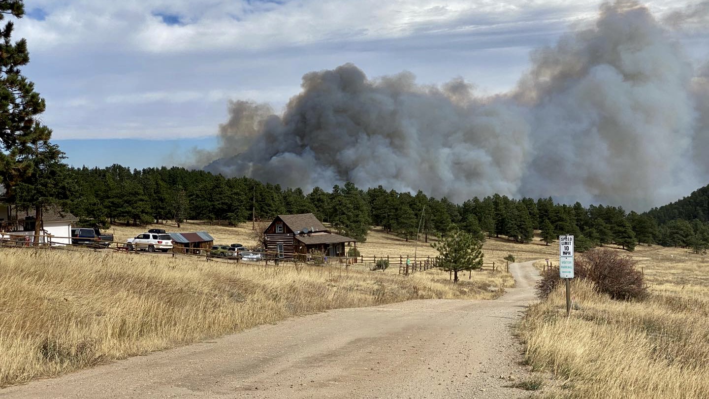 GVR EVACUATED; WILDFIRE THREATENS