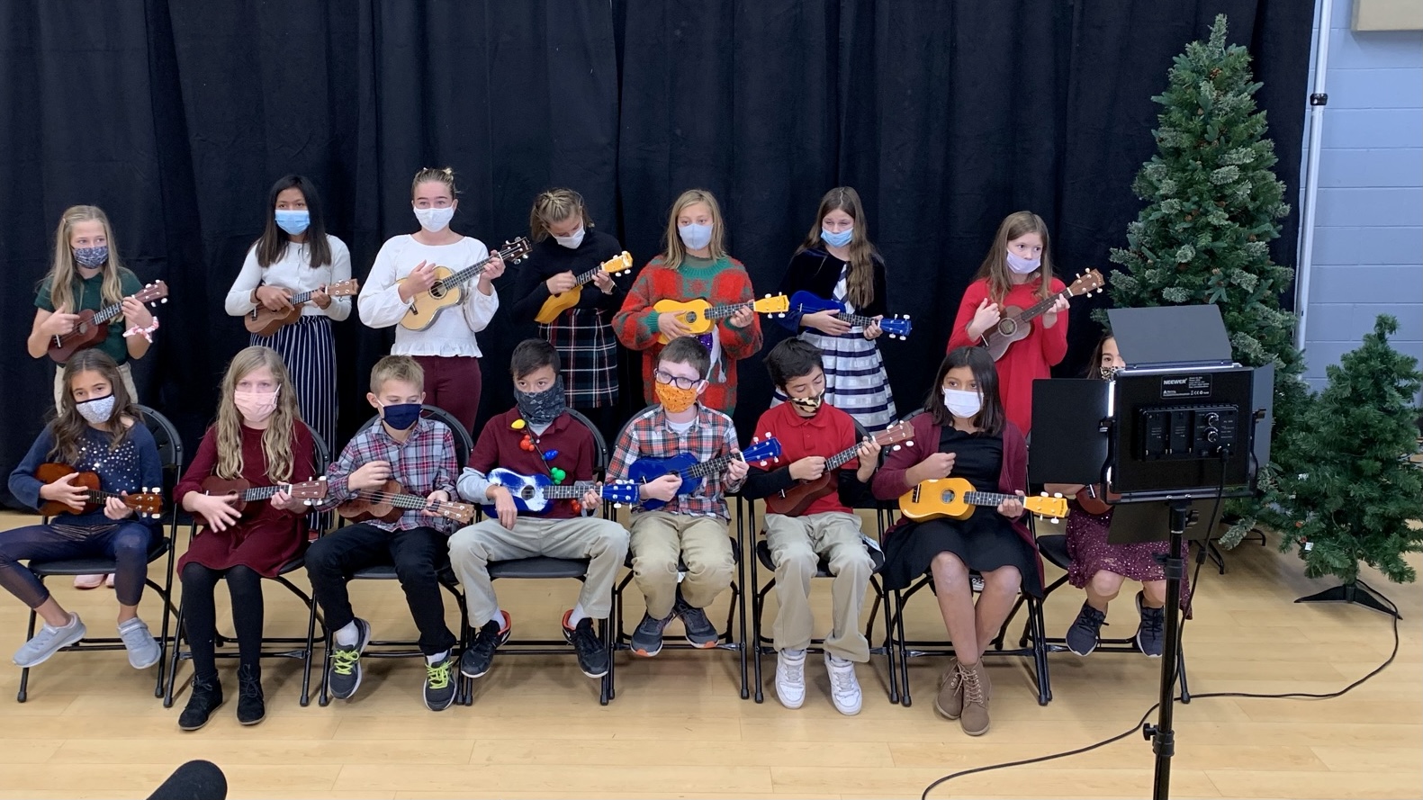 KITCHEN UTENSILS REPLACE TRADITIONAL INSTRUMENTS AT MHA VIRTUAL CHRISTMAS PROGRAM