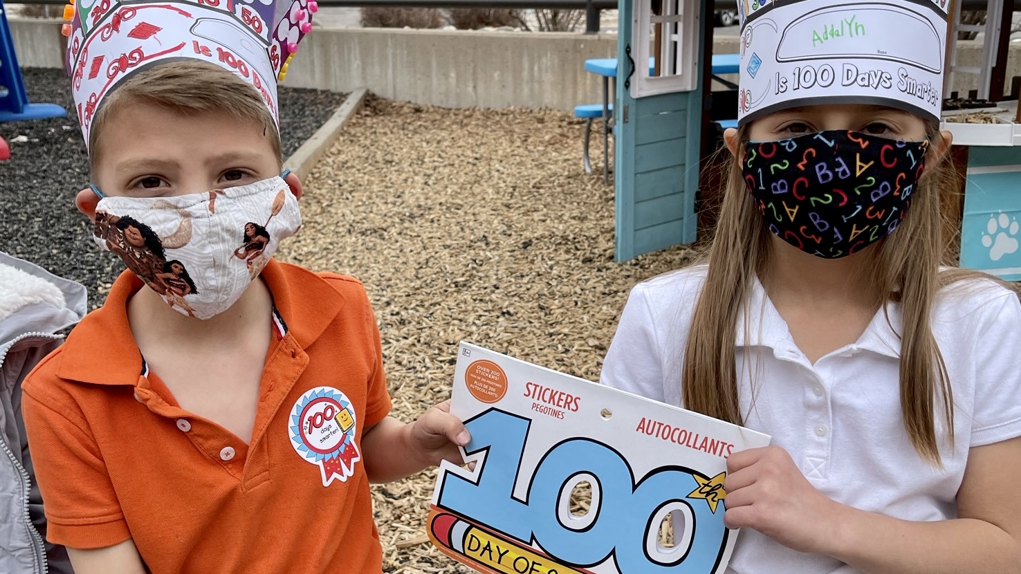 BALLOONS AND CROWNS MARK 100 DAYS AT MHA