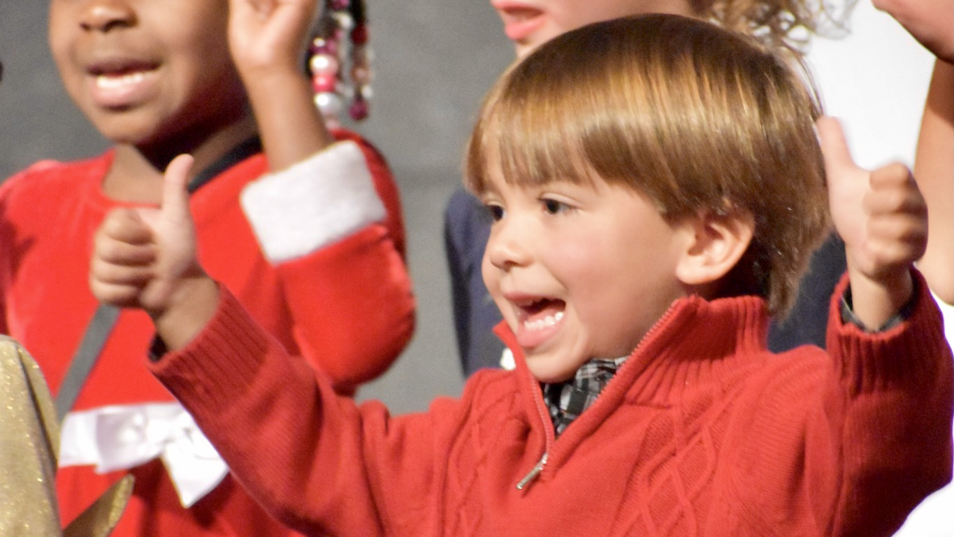 SNOW, CLASHING CYMBALS, AND UKULELES HIGHLIGHT MHA CHRISTMAS PROGRAM