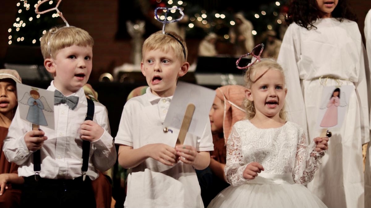 HMS RICHARDS SCHOOL CHRISTMAS PROGRAM SAVED WITH SIX MINUTES TO SPARE