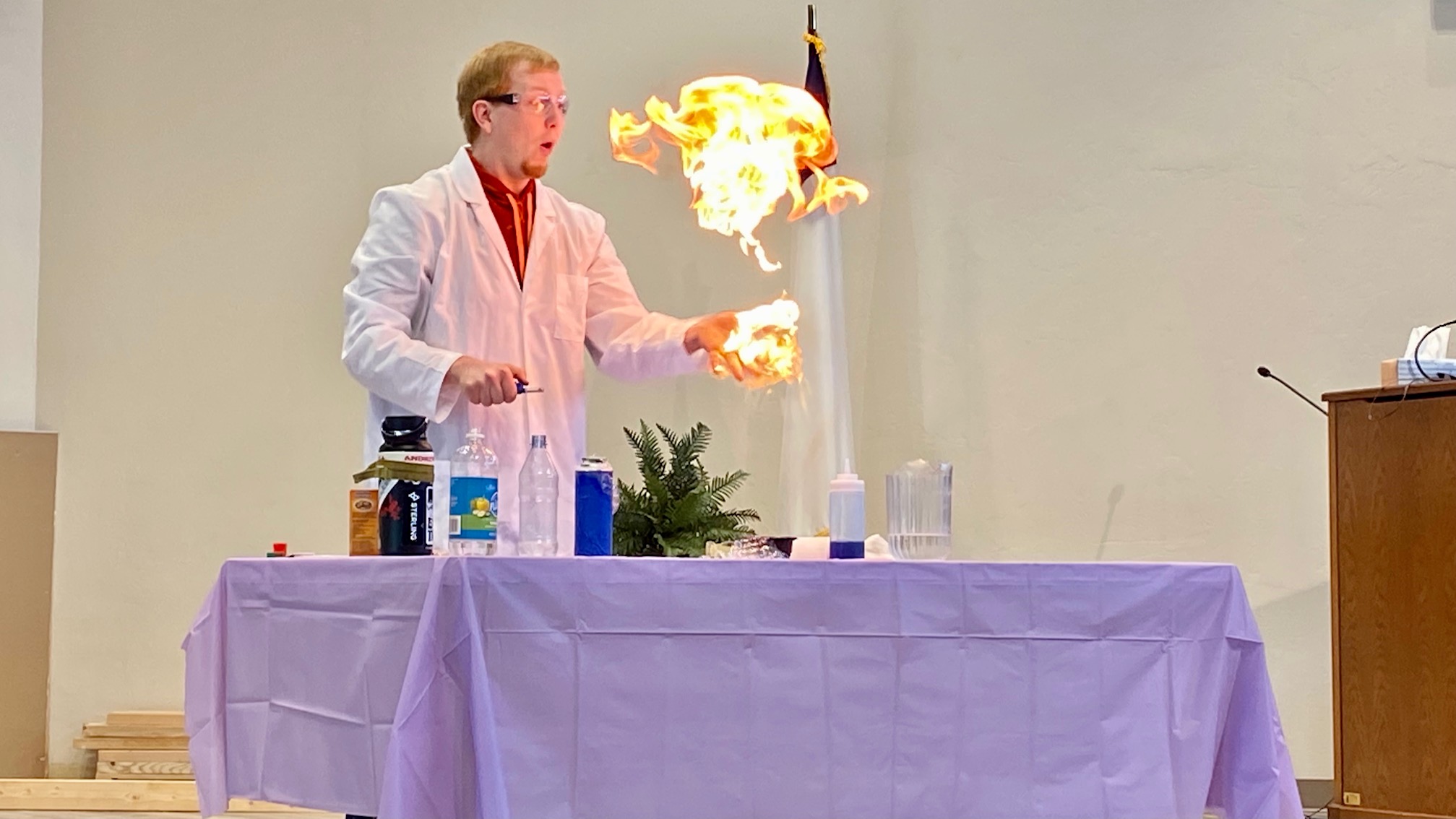 STINKS, TIGERS, AND PLAYING WITH FIRE AT IAA SPRING WEEK OF PRAYER