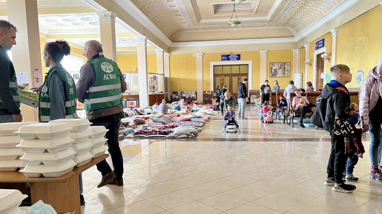 ARVADA CHURCH ON THE GROUND IN UKRAINE