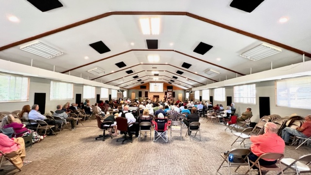 Group attending WY camp meeting