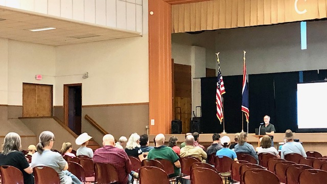 EVIDENCE FOR CREATION PRESENTED AT CODY, WYOMING CHURCH