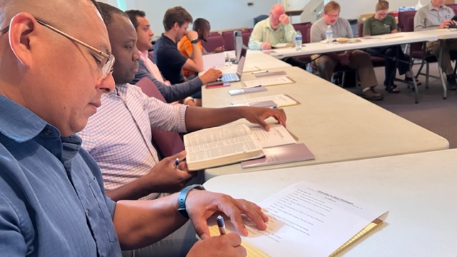 FRAMEWORK FOR PERSONAL GROWTH DISCUSSED WITH NEW-IN-MINISTRY PASTORS