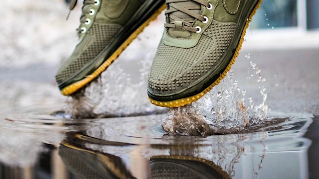 REFLECTION: WITH SHOES FULL OF WATER