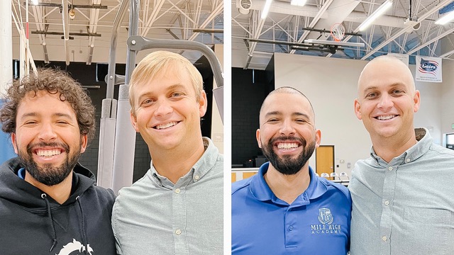 SHAVING THE PRINCIPAL’S HEAD FOR A CAUSE