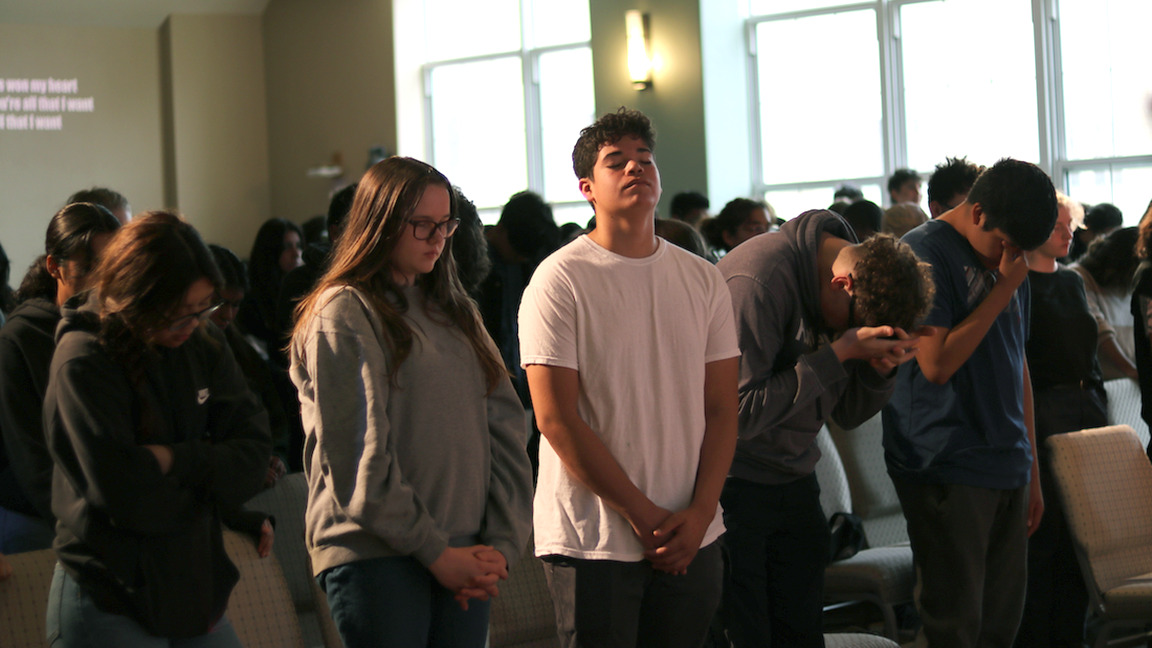 TEENS TAKE LEAD FOR WEEK OF PRAYER