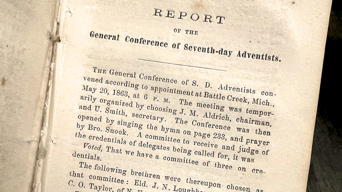 THE ANNALS OF ADVENTIST HISTORY: THE BIRTH OF A DENOMINATION