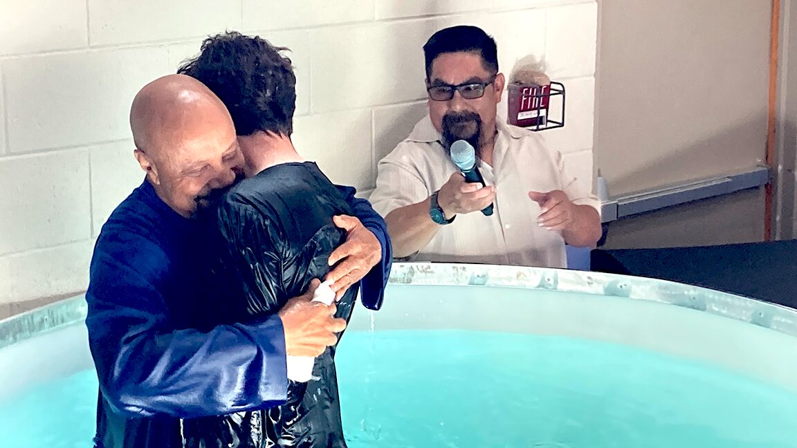 SEVEN BAPTIZED AFTER EVANGELISTIC OUTREACH