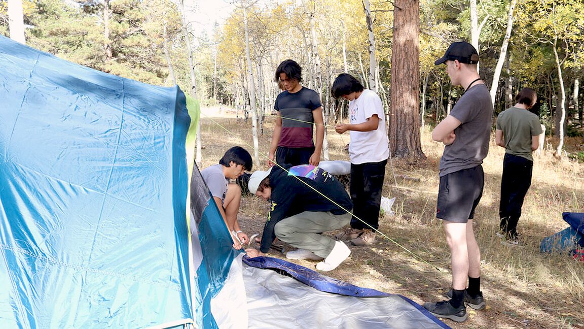 CAMPION BOYS’ CLUB TAKES A WEEKEND AT CAMP