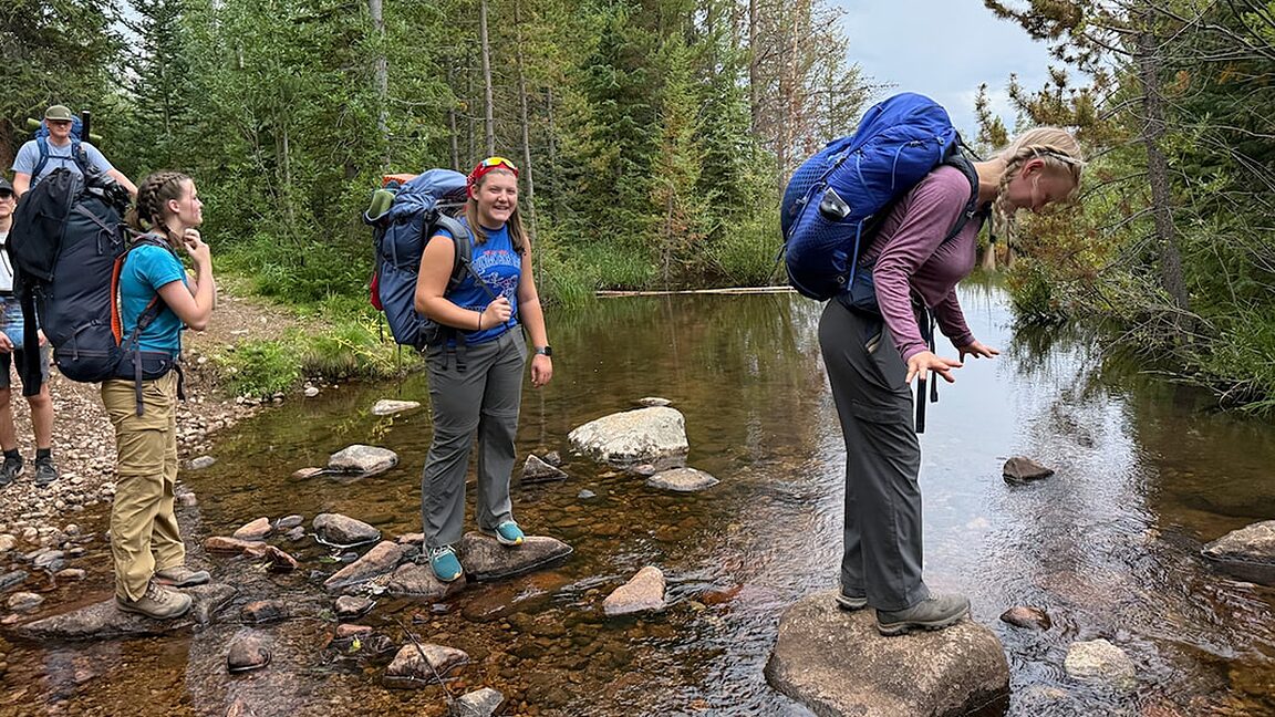 STUDENTS CONQUER THE TRAIL ON BACKPACKING ADVENTURES – Rocky Mountain ...