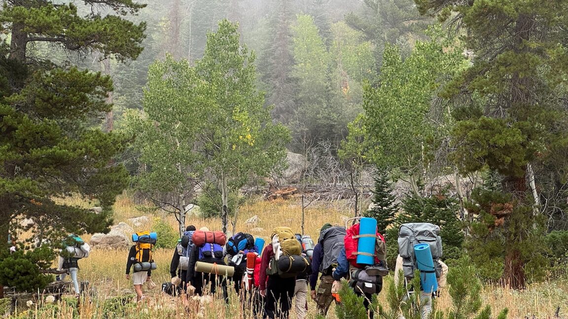 STUDENTS CONQUER THE TRAIL ON BACKPACKING ADVENTURES