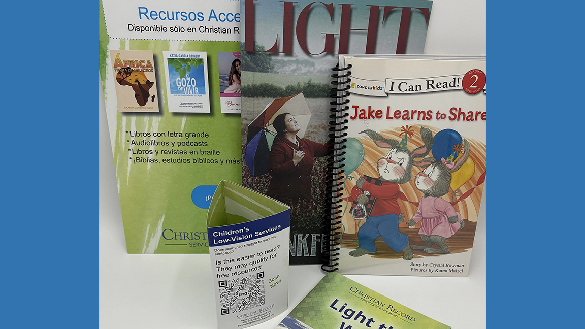 NATIONAL INITIATIVE LAUNCHES TO BRIDGE THE “QUIET CRISIS OF VISION LOSS: CHRISTIAN RECORD SERVICES AWARDED $43,436 GRANT