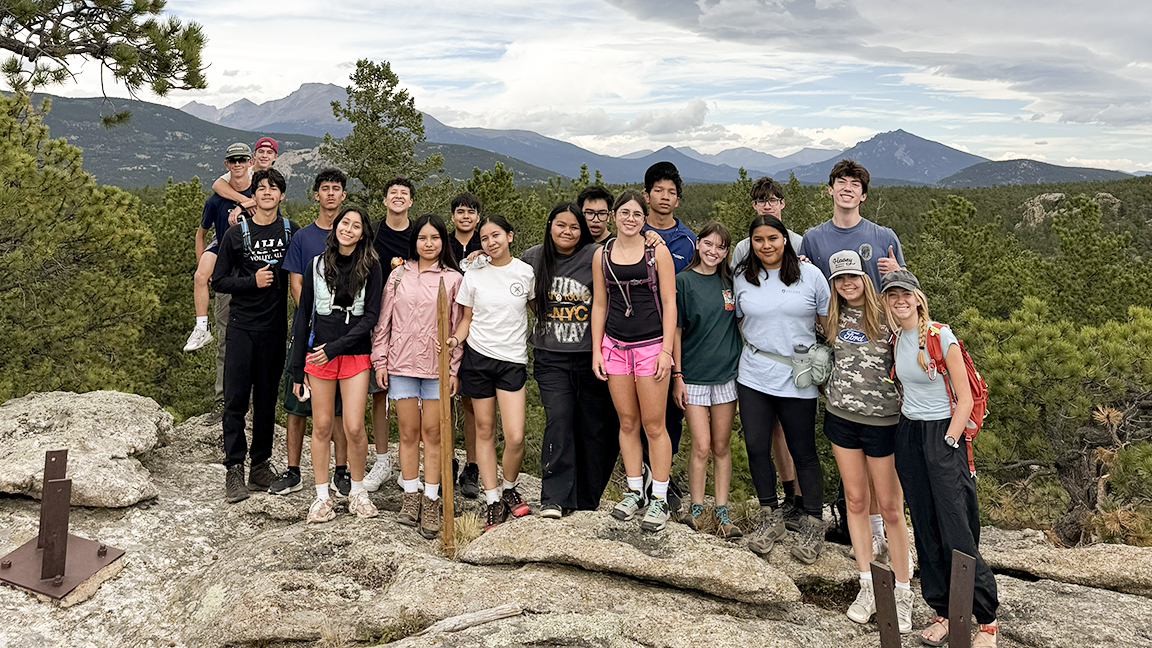 MILE HIGH ACADEMY SENIORS COMPLETE ANNUAL RETREAT AT GLACIER VIEW RANCH